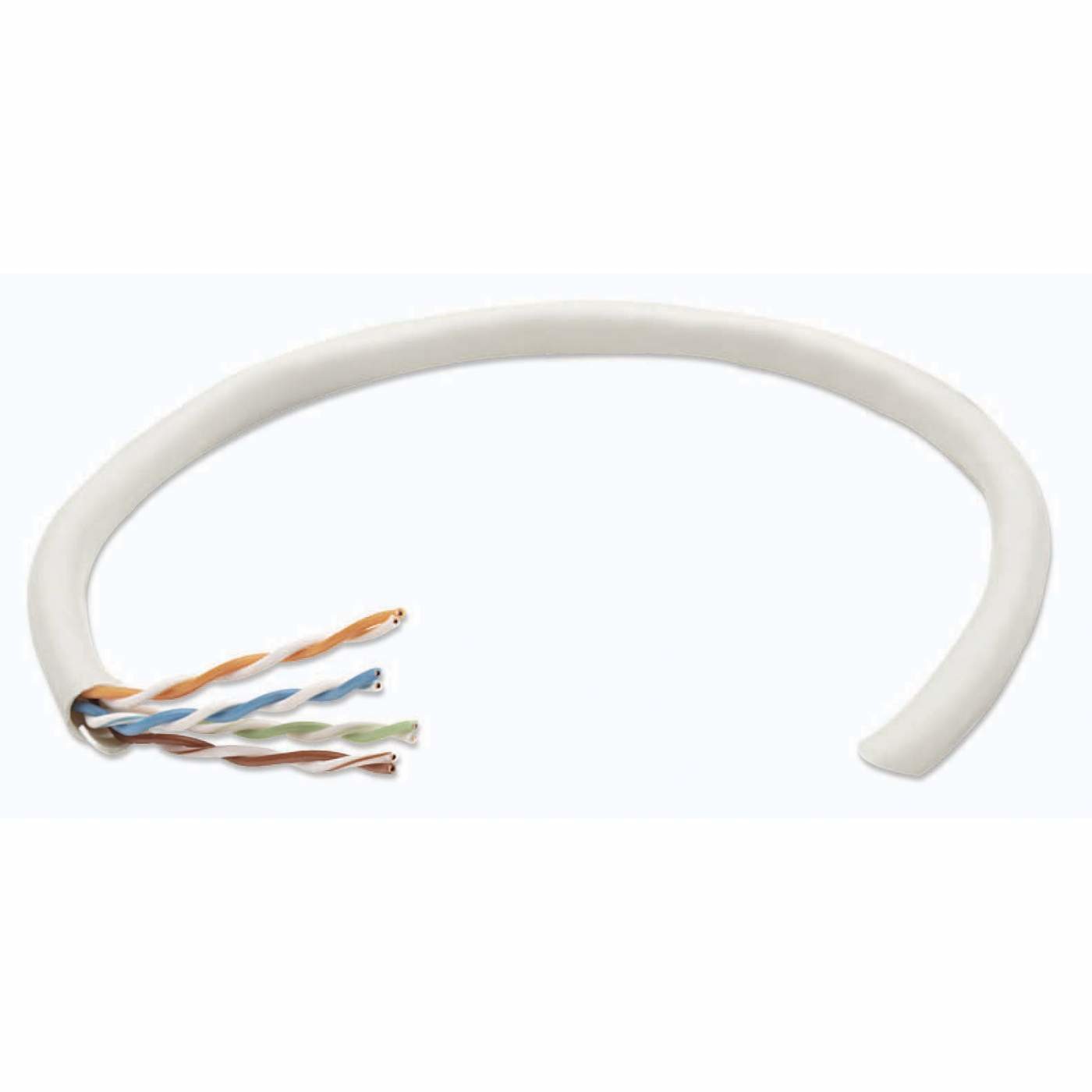 Intellinet Network Bulk Cat6 Cable, 23 AWG, Solid Wire, 305m, Grey,