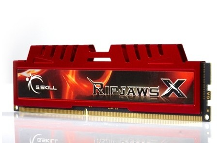 G.Skill 8GB DDR3-1600 CL10 RipjawsX module de mémoire 8 Go 1 x 8 Go