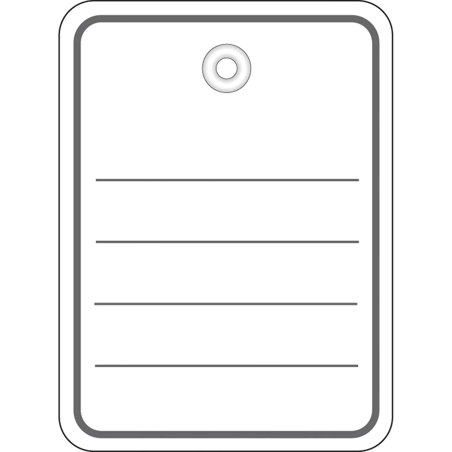 HERMA 6841 étiquette non-adhésive 1000 pièce(s) Gris, Blanc -