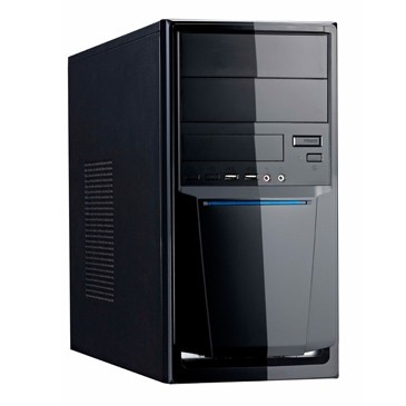 Linkworld 7271-23 unité centrale Midi Tower Noir - Linkworld 7271-23,