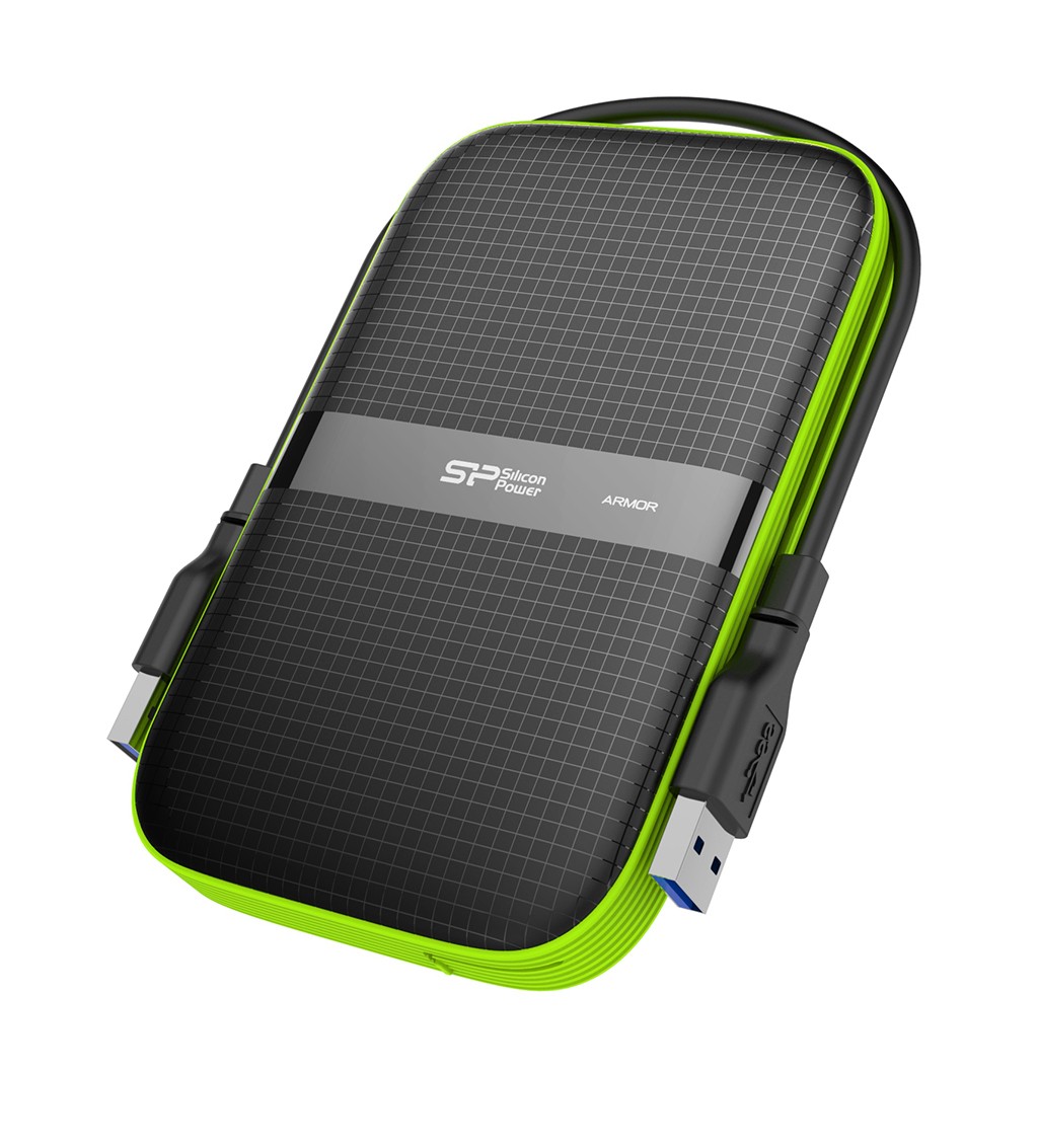 Silicon Power Armor A60 external hard drive 2 TB Black - Silicon