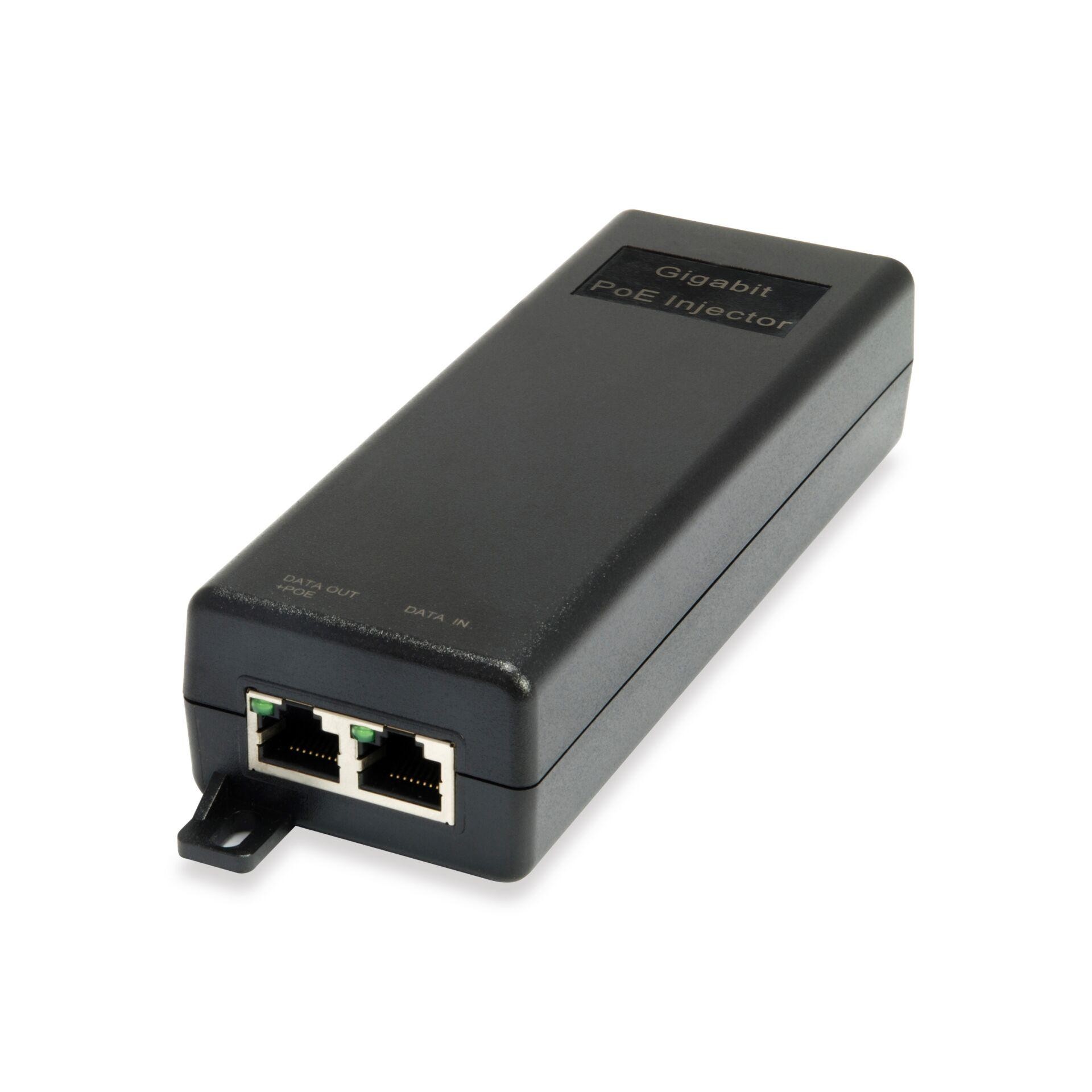 LevelOne Gigabit PoE Injector, 30W - LevelOne Gigabit PoE Injector,