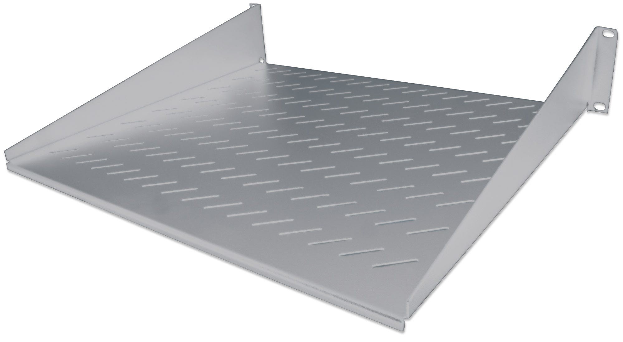 Intellinet 19" Cantilever Shelf, 2U, 2-Point Front Mount, 400mm Depth,