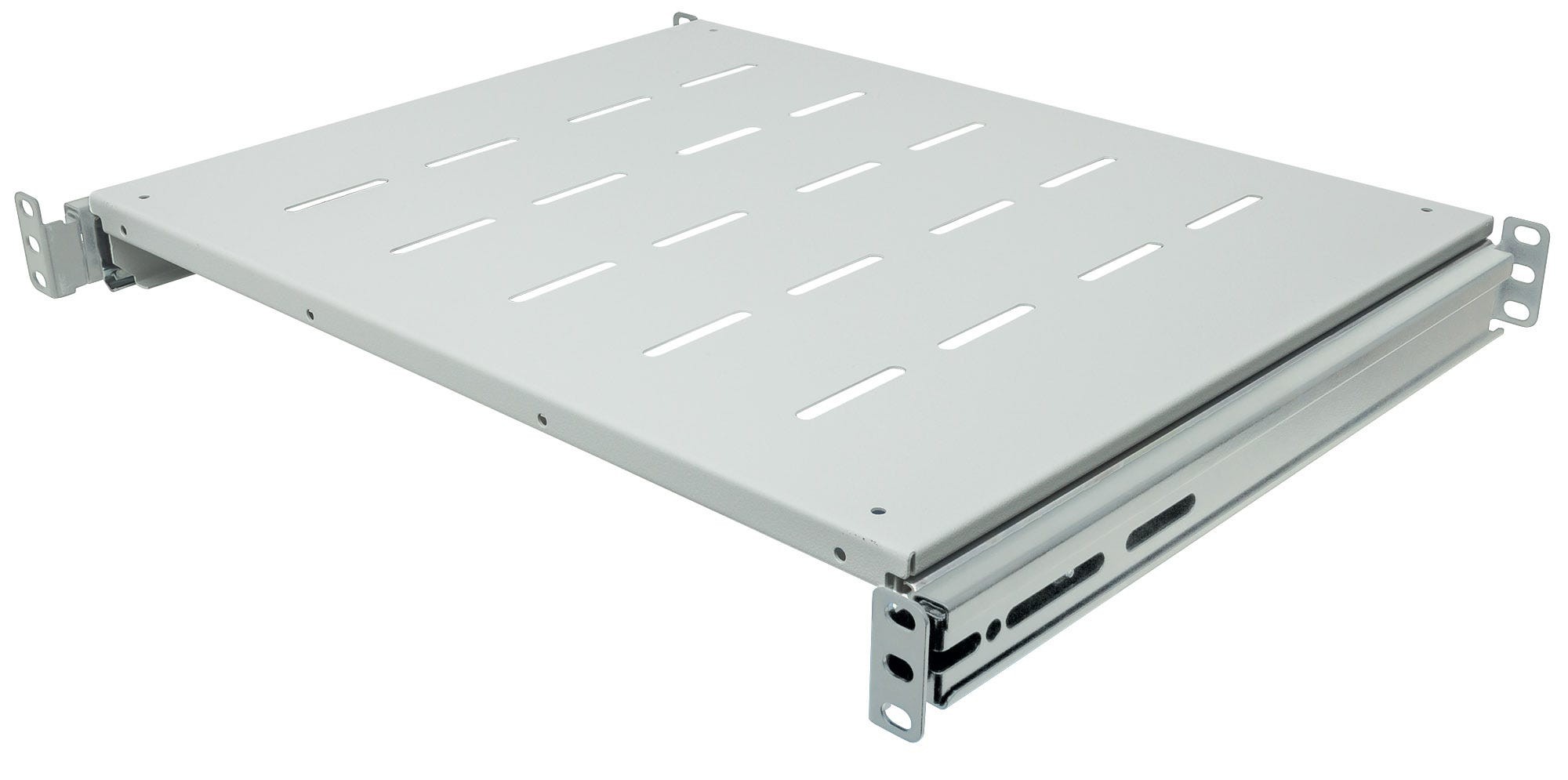 Intellinet 19" Sliding Shelf, 1U, For 600 to 800mm Depth Cabinets &