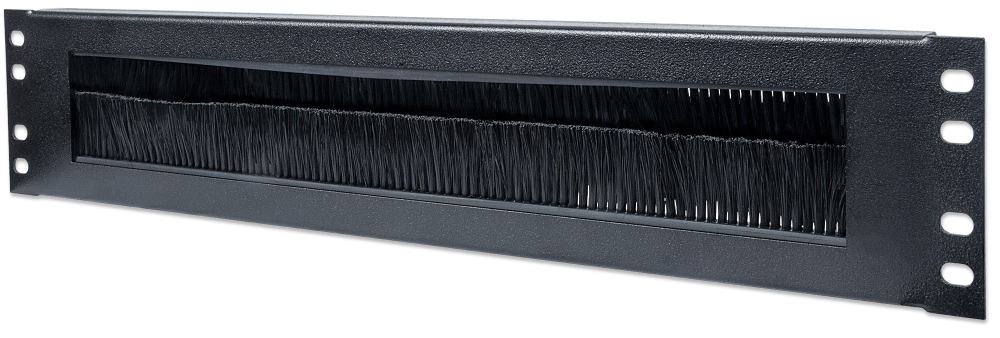 Intellinet Panneau passe-câbles 19", 2U, avec brosse, noir -
