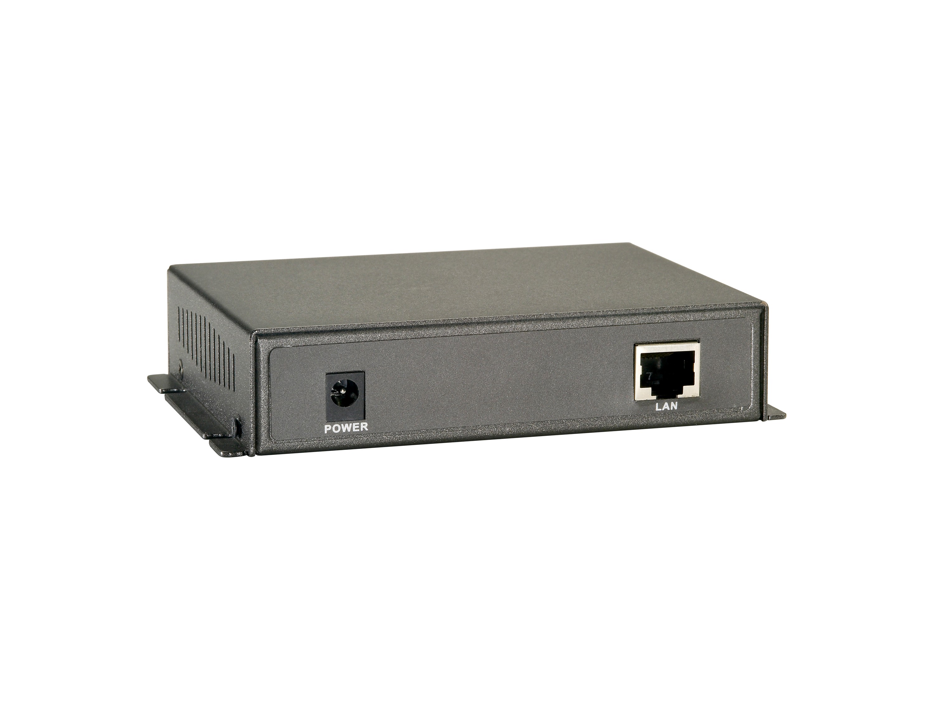 LevelOne PoE Extender Hybrid 1xRJ45 PoE MM LC 2km grau