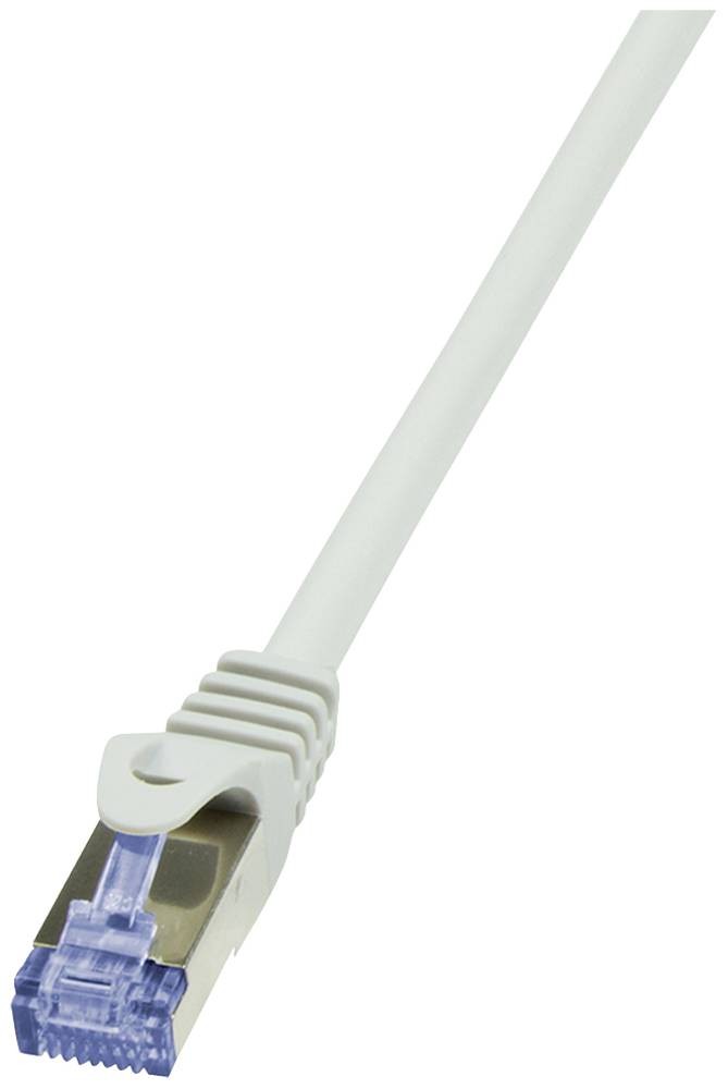 LogiLink CQ3122S RJ45 patch cord CAT 6a S/FTP 30m grey with