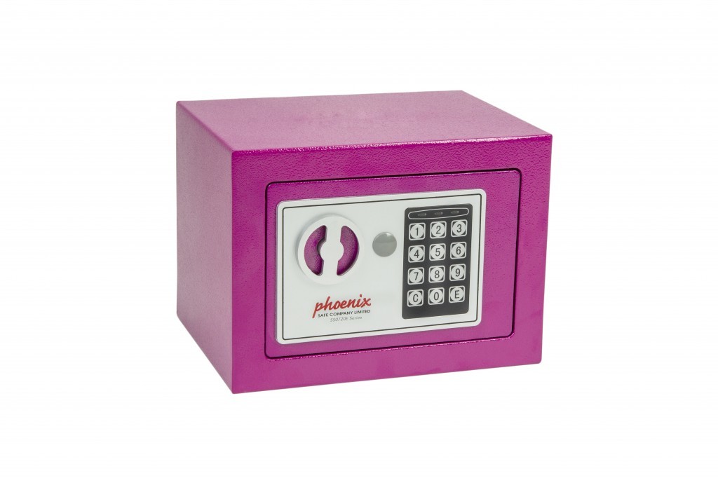 Phoenix Safe Co. SS0721EP safe Steel Pink - Phoenix Safe Co. SS0721EP,