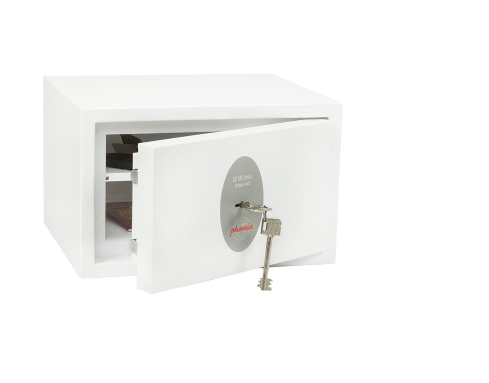 Phoenix Safe Co. Fortress SS1181K Freestanding safe 7 L Steel White -