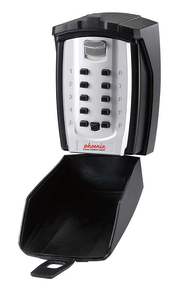 Phoenix Safe Co. KS0003C key cabinet/organizer Metal Black, Silver -