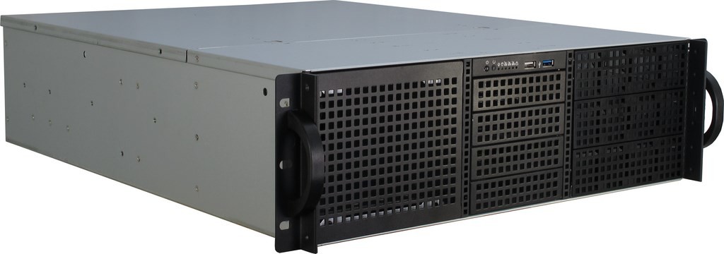 Inter-Tech 3U-30240 Estante Negro - Inter-Tech 3U-30240, Estante,