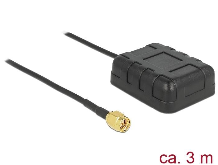 DeLOCK Navilock NL-290BG Multi GNSS BEIDOU GALILEO GPS SMA Antenne 3 m