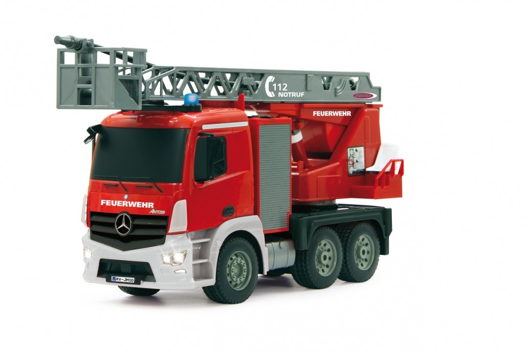 Jamara Feuerwehr Drehl. Mercedes-Benz Antos 1:20 2,4GHz 6+