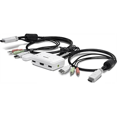Trendnet TK-215i KVM switch White - Trendnet TK-215i, 1920 x 1080