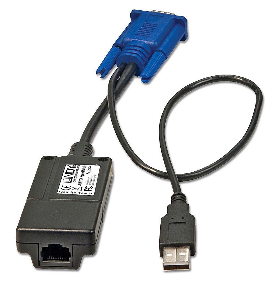 Lindy Module d'accès USB & VGA pour commutateur KVM CAT 32 - Lindy