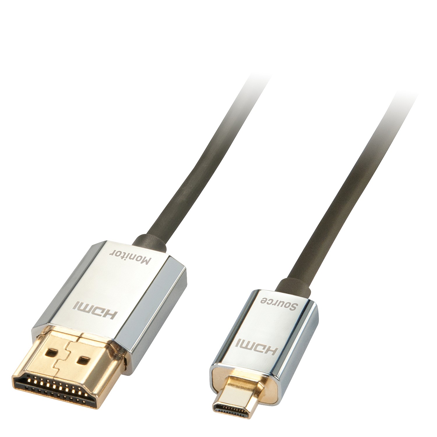 Lindy 3m CROMO Slim Active High Speed HDMI 2.0 A/D Cable with