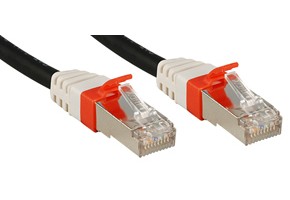 Lindy 45368 networking cable Black 10 m Cat6a S/FTP (S-STP) - Lindy