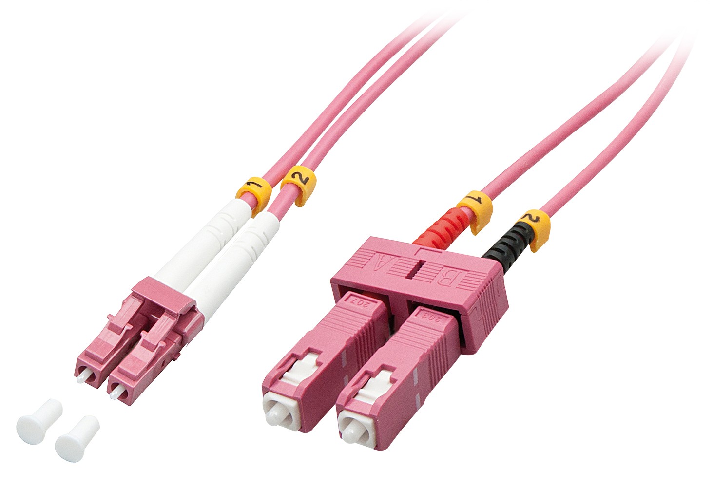 Lindy Fibre Optique Duplex LC/SC OM4, 15m - Lindy Fibre Optique