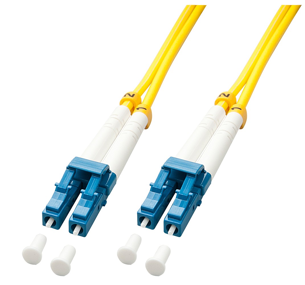 Lindy Fibre optique Duplex LC/LC OS2, 20m - Lindy Fibre optique