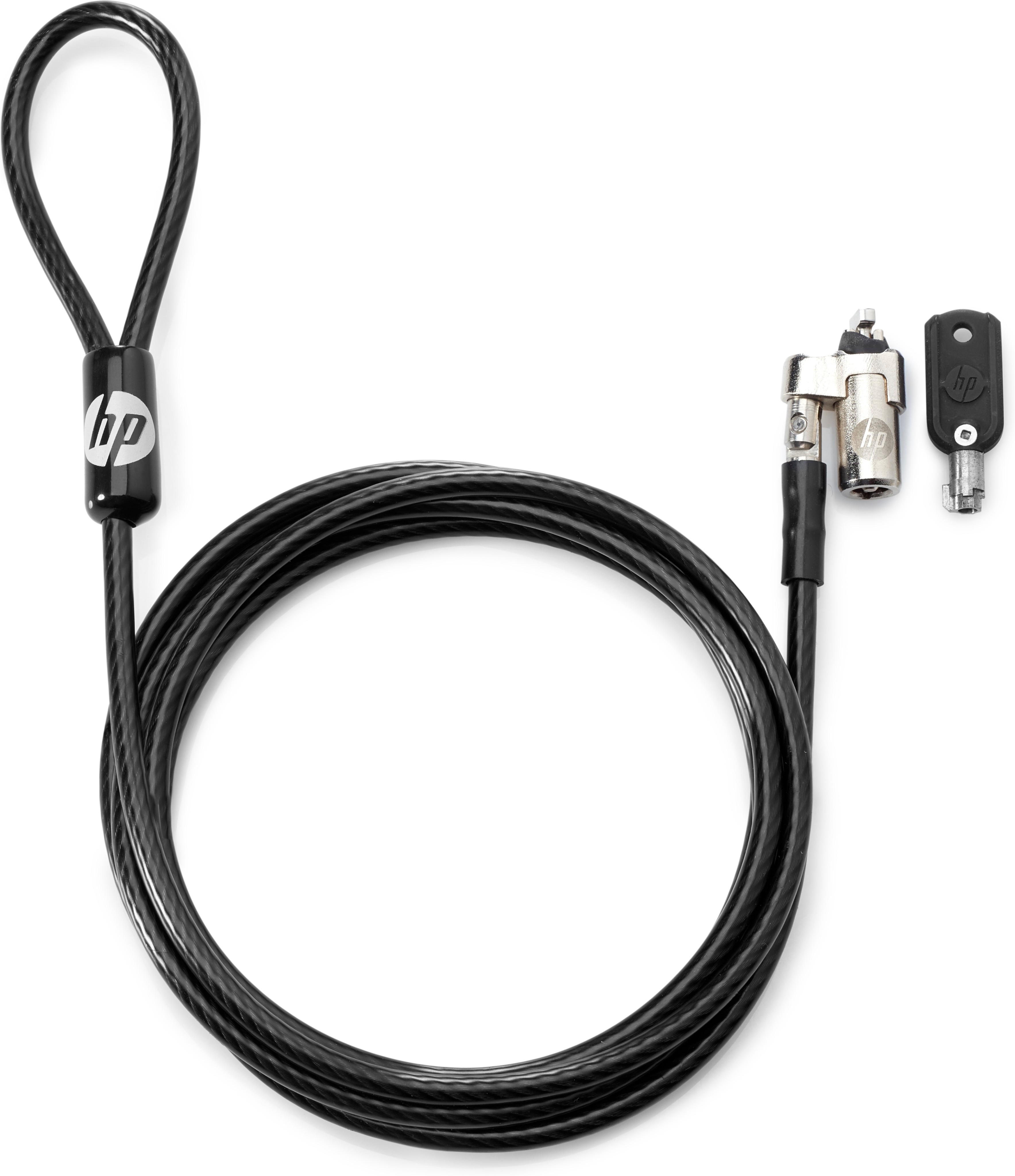 HP Keyed Cable Lock 10 mm - HP Keyed Cable Lock 10 mm, 1.83 m, Round