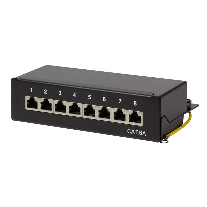LogiLink NP0018B patch panel - LogiLink NP0018B, 10 Gigabit Ethernet,