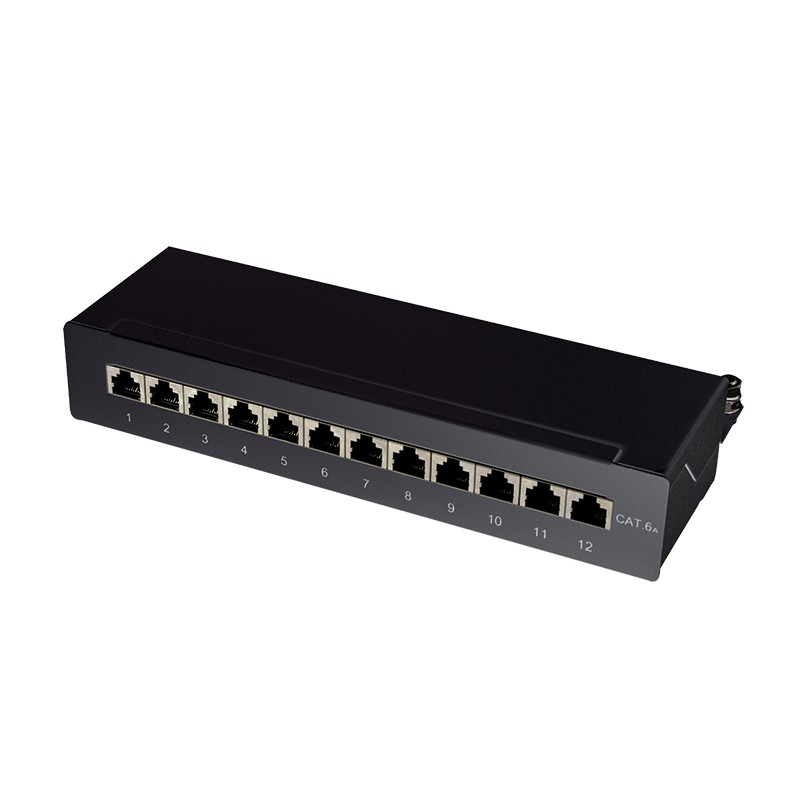 LogiLink NP0019B patch panel - LogiLink NP0019B, 10 Gigabit Ethernet,