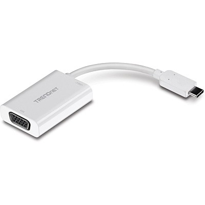 Trendnet TUC-VGA2 USB graphics adapter 1920 x 1200 pixels White -
