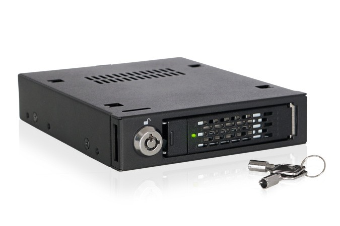 Icy Dock MB601VK-B drive bay panel Black - Icy Dock MB601VK-B, Black,