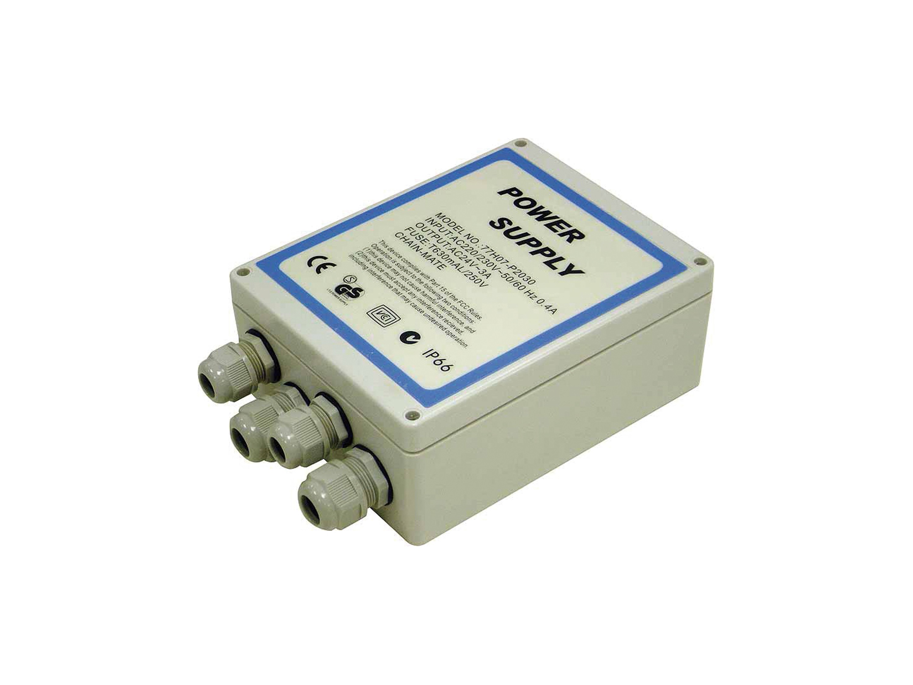 LevelOne Outdoor Power Box, 220-230V AC - LevelOne Outdoor Power Box,