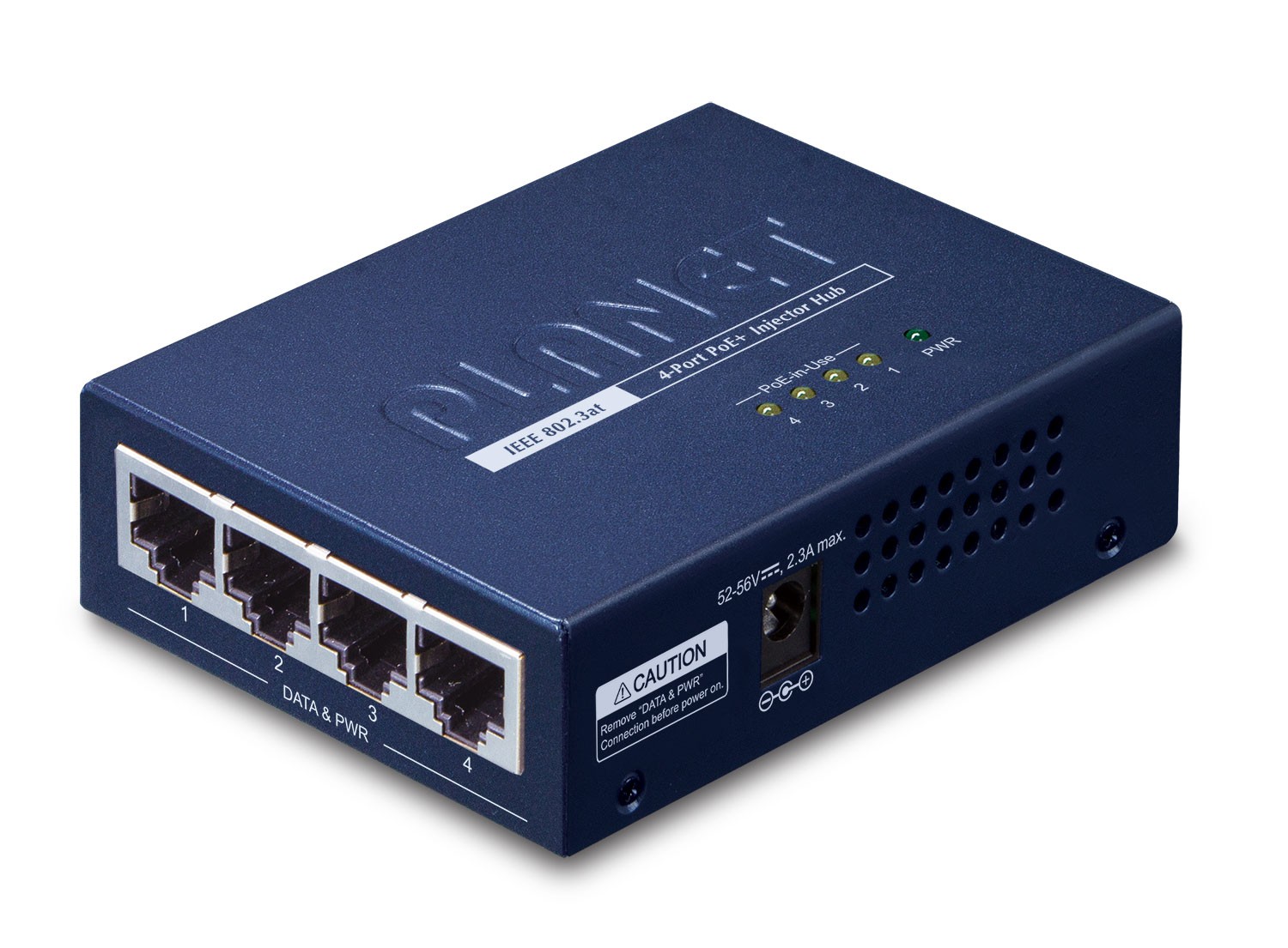 PLANET HPOE-460 Gigabit Ethernet 52 V - PLANET HPOE-460, Gigabit