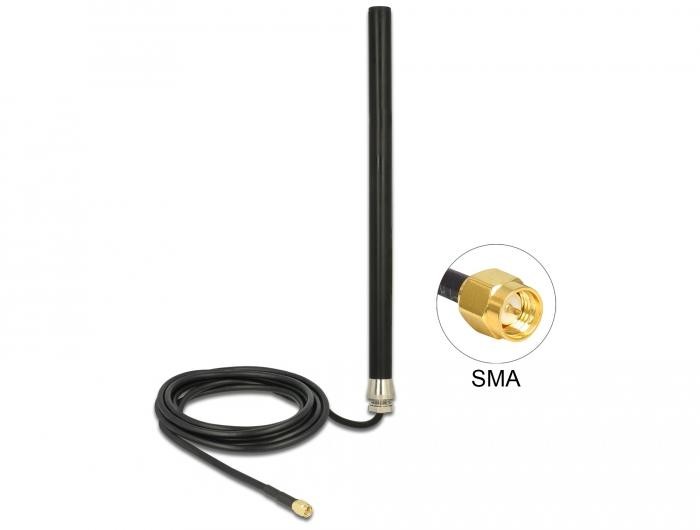 DeLOCK 89529 antena de radio 3 dB 50 - DeLOCK 89529, 269 mm, RG-58