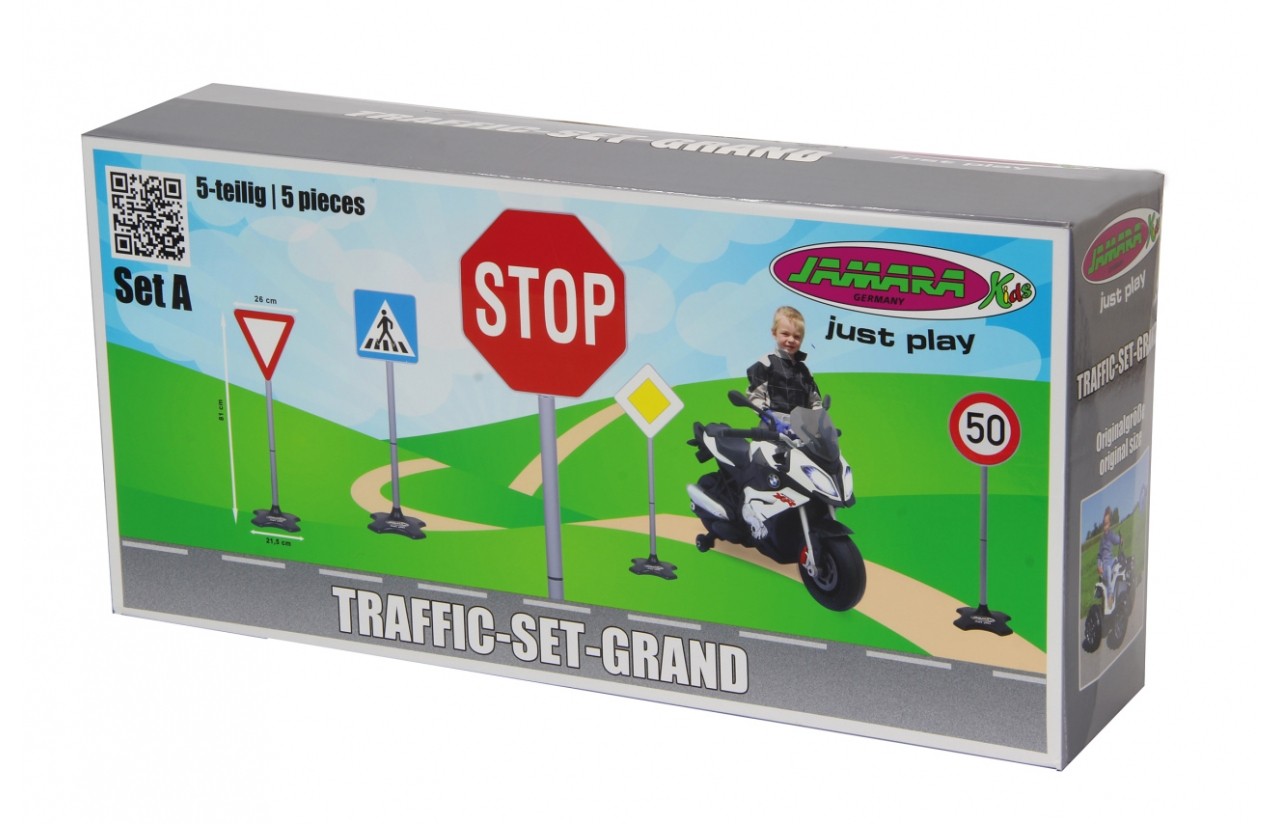 Jamara Ride-on Car Zubehör Traffic-Set-Grand A 3+