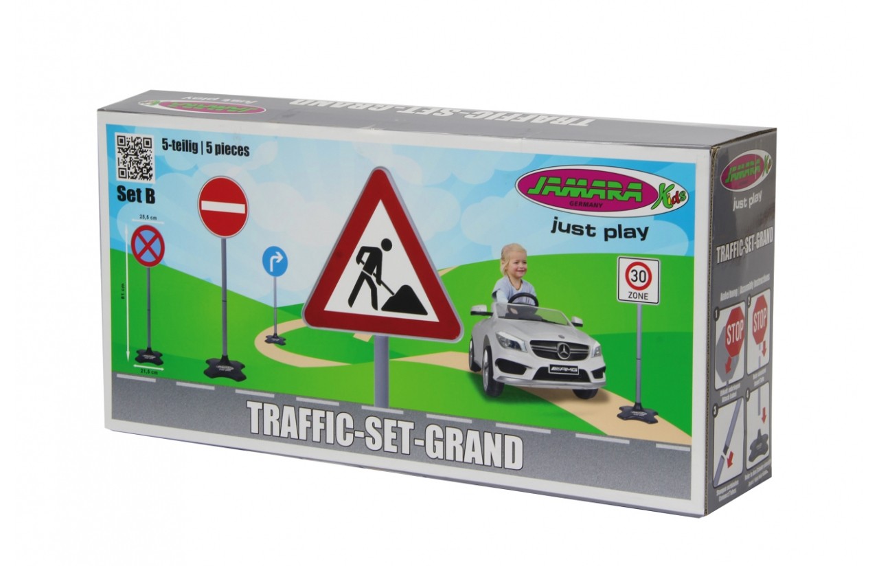 Jamara 460293 rocking/ride-on toy accessory Toy traffic signs set -