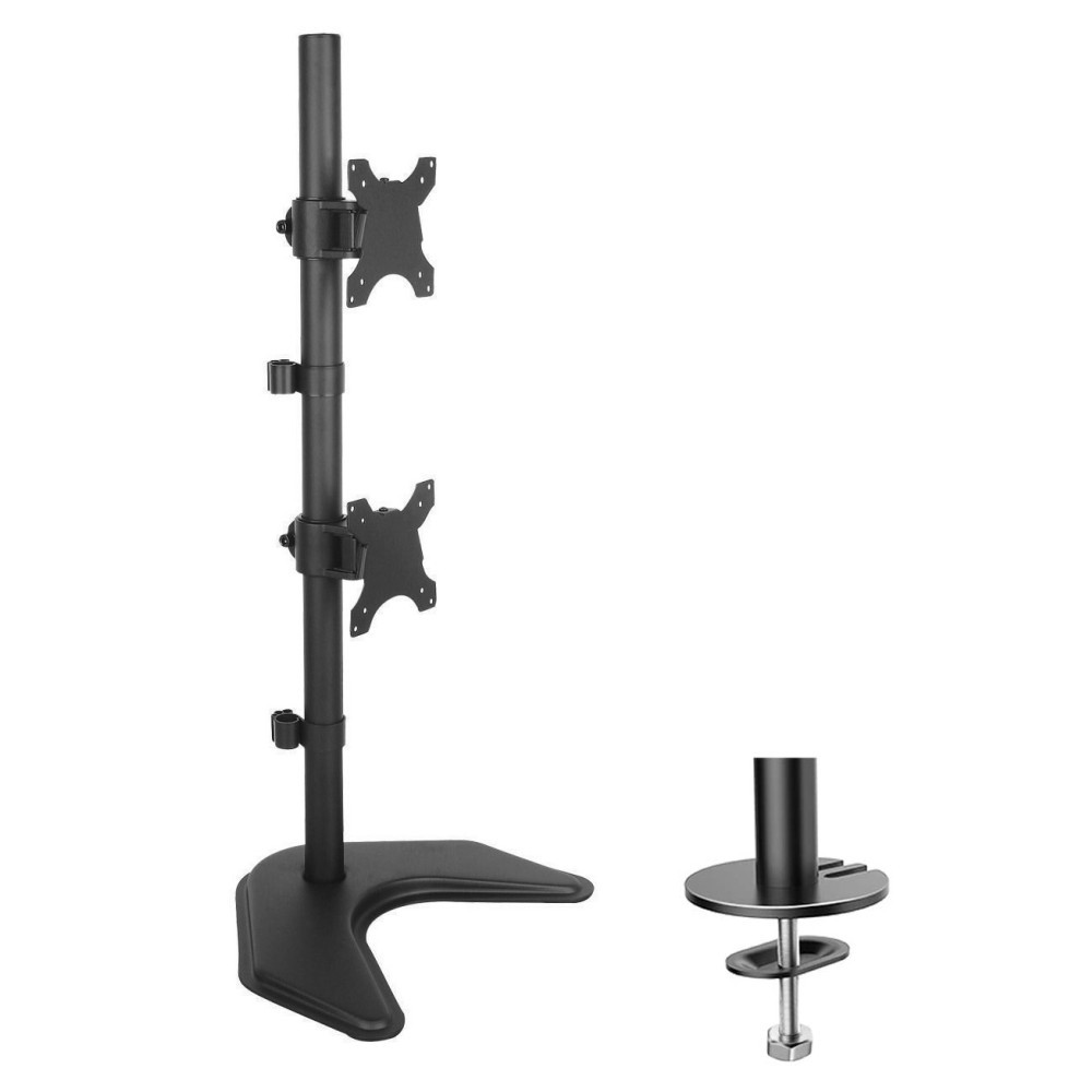 Techly ICA-LCD 2520V monitor mount / stand 68.6 cm (27") Black Desk -