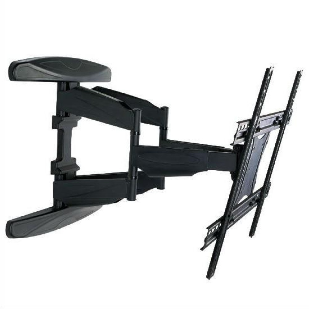 Techly 40-80 Ultra Slim Full Motion LCD TV Wall Mount Bracket Black"