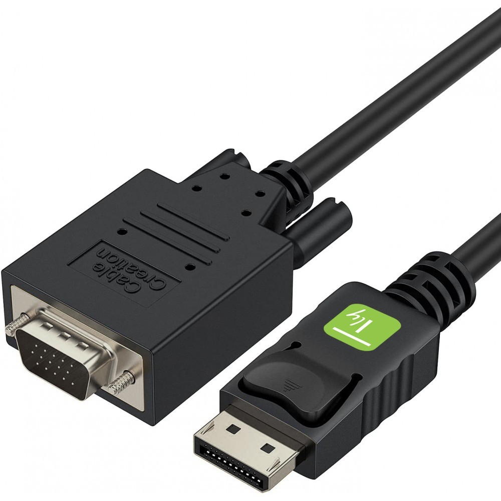 Techly Monitor DisplayPort to VGA cable 1.8 m ICOC DSP-V-018 - Techly