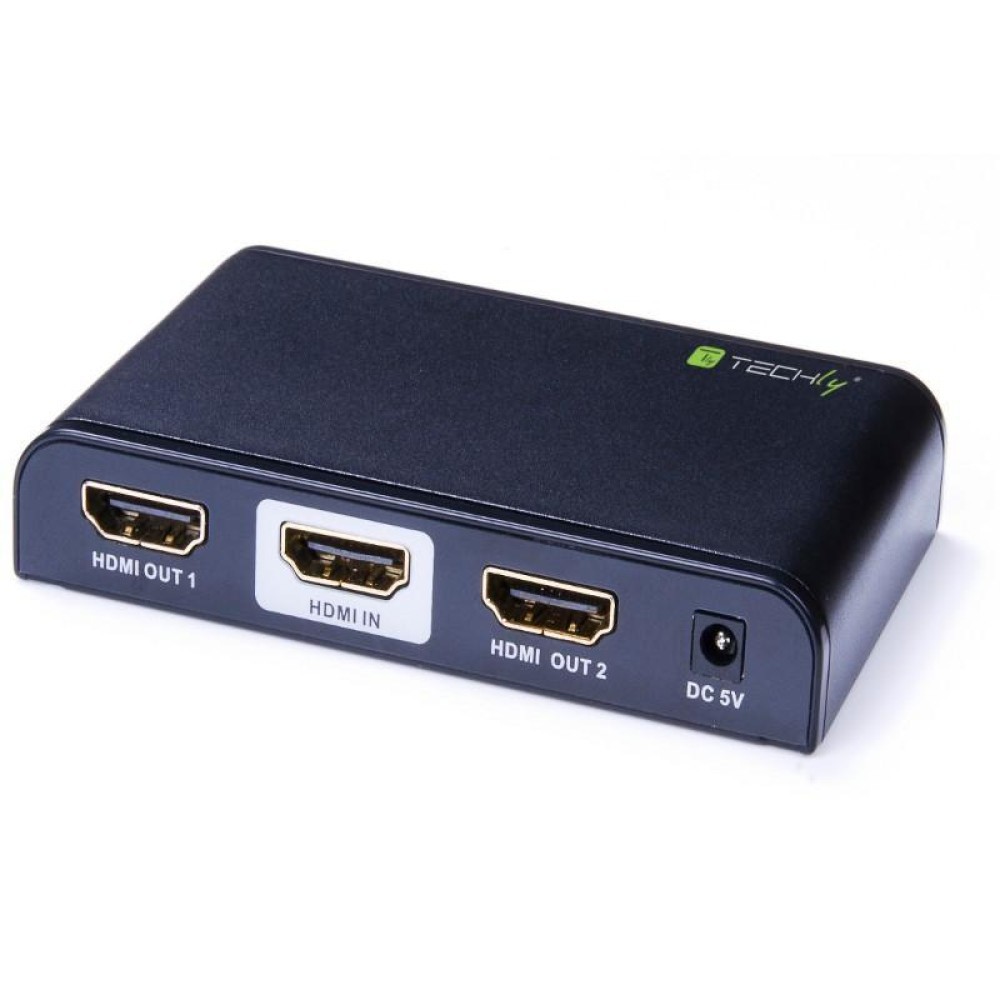 Techly IDATA HDMI2-4K2 video splitter HDMI 2x HDMI - Techly IDATA