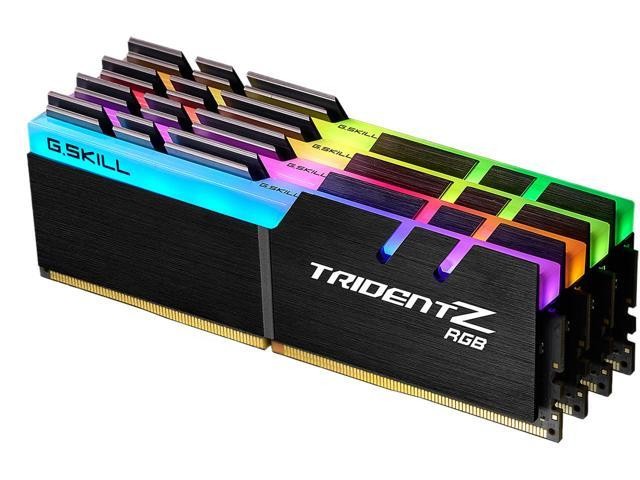 G.Skill Trident Z RGB (For AMD) F4-3200C16Q-32GTZRX memory module 32