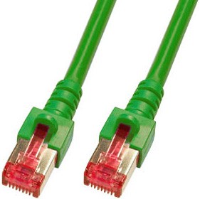 EFB RJ45 Patchkabel S/FTP Cat.6 LSZH 25.00m grün