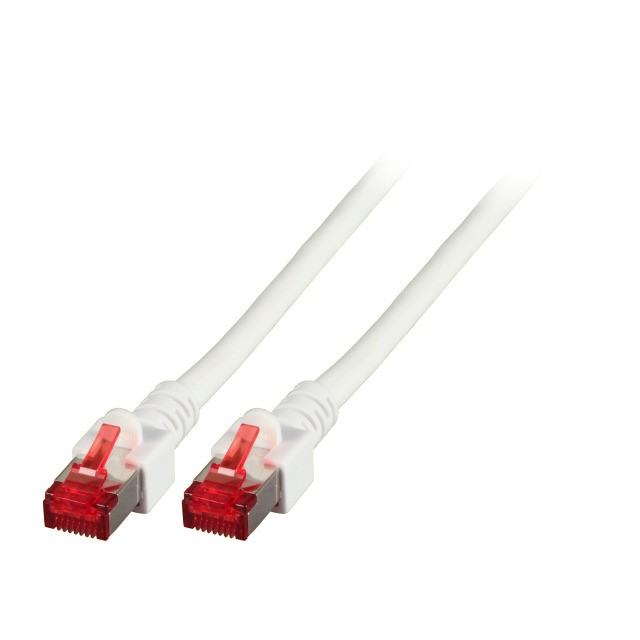EFB RJ45 Patchkabel S/FTP Cat.6 LSZH 30.00m weiß