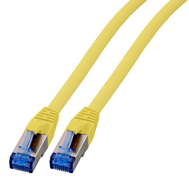 EFB Elektronik K5525FGE.10 cable de red Amarillo 10 m Cat6a S/FTP (S-