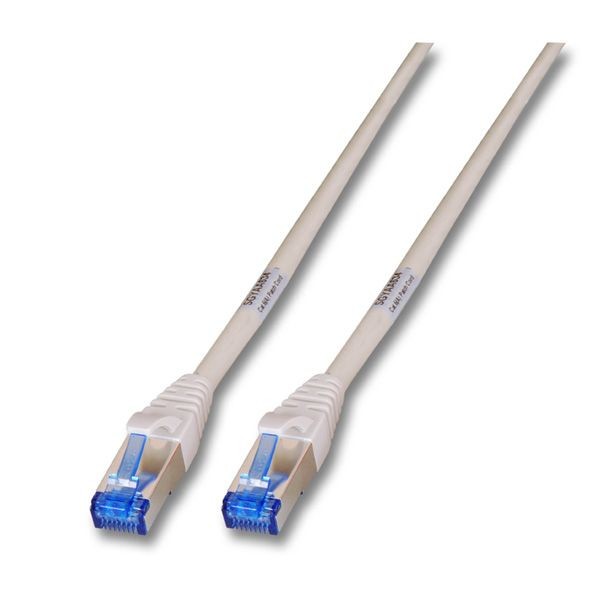 EFB RJ45 Patchkabel S/FTP, Cat.6A, PVC, UL, 10m, grau