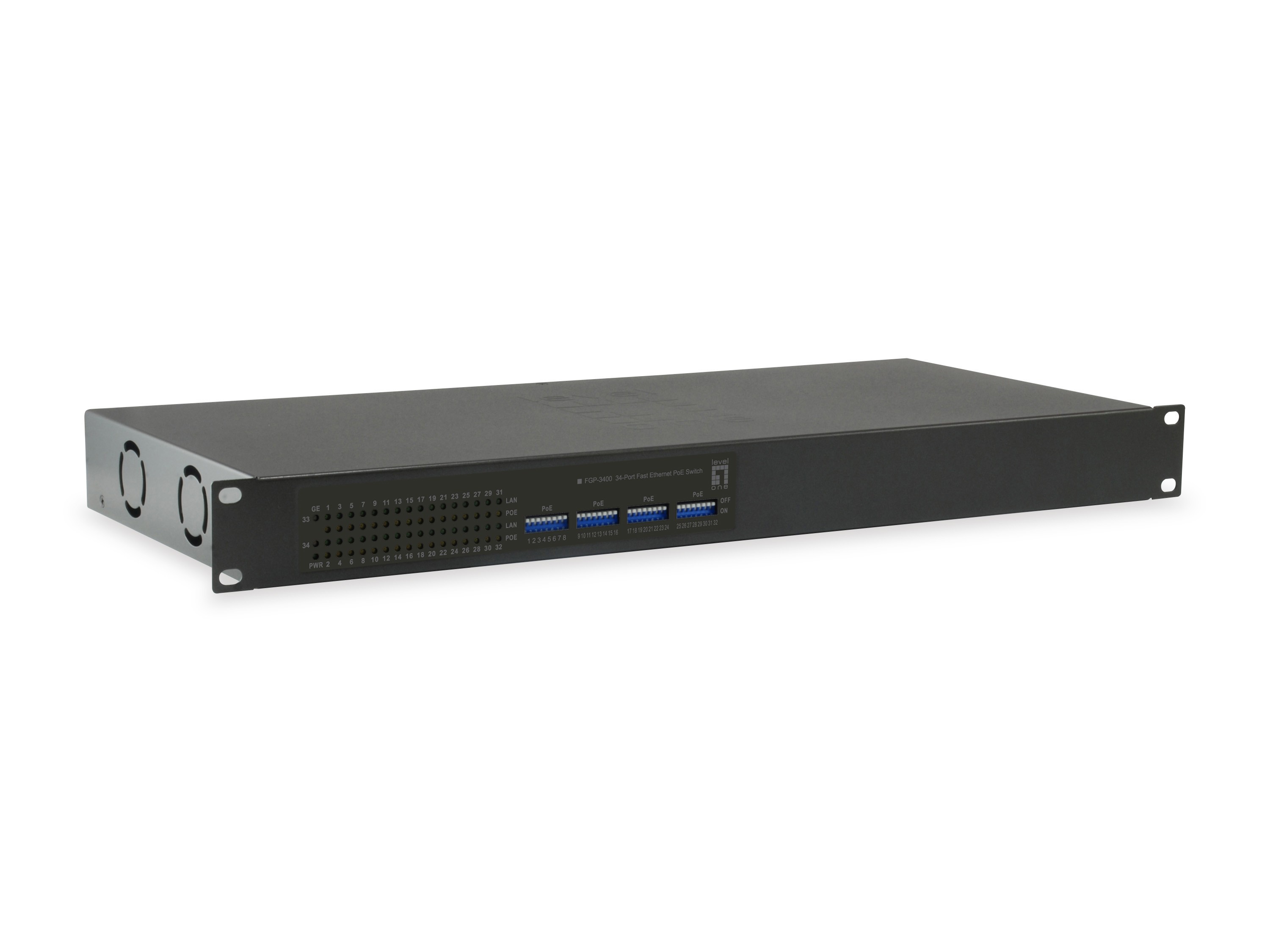 LevelOne FGP-3400W380 switch di rete Non gestito Fast Ethernet (10/