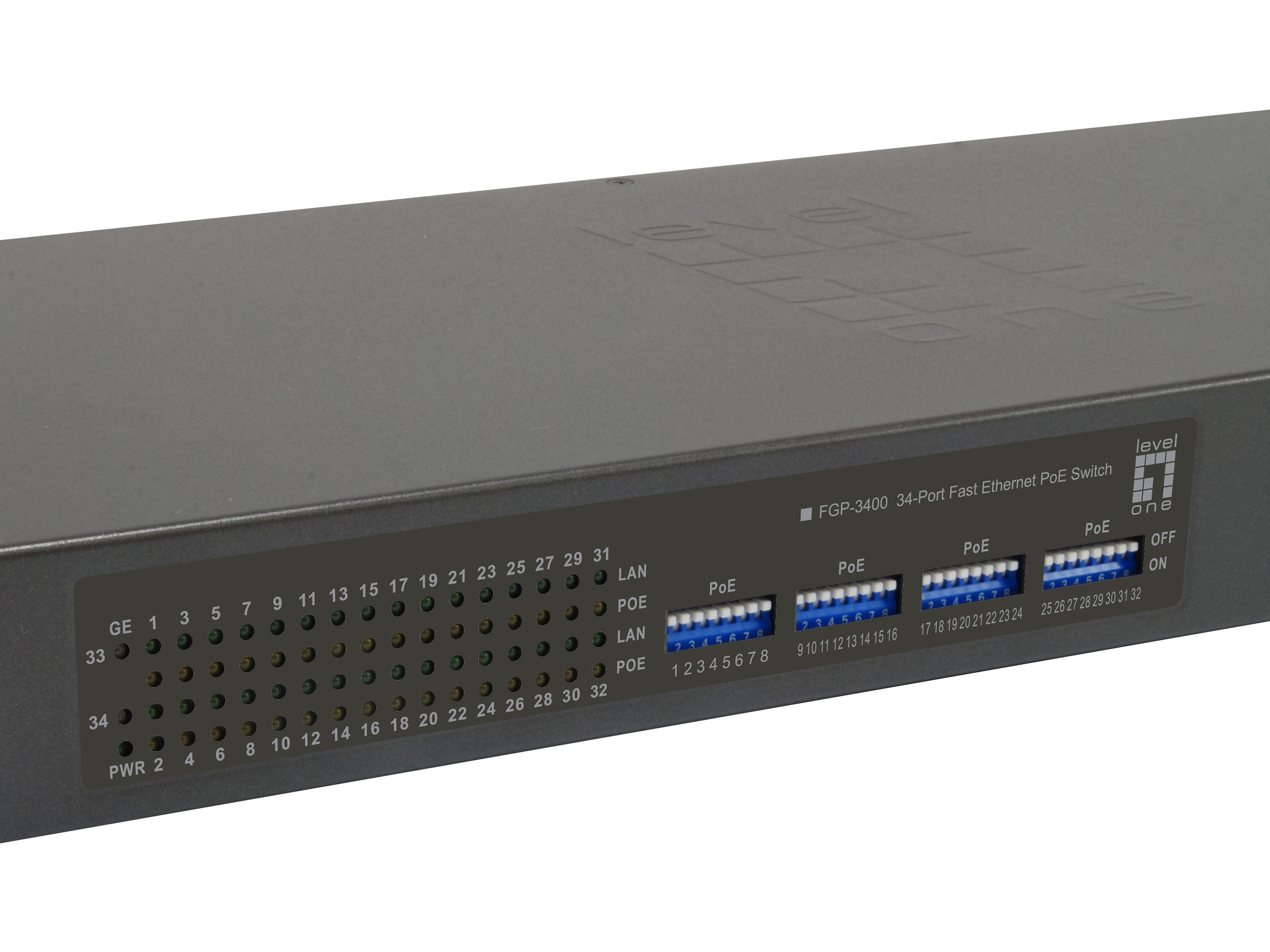 LevelOne FGP-3400W630 commutateur réseau Non-géré Fast Ethernet (