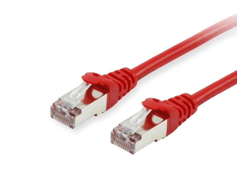 Equip Cat.6A S/FTP Patch Cable, 15m, Red - Equip Cat.6A S/FTP Patch
