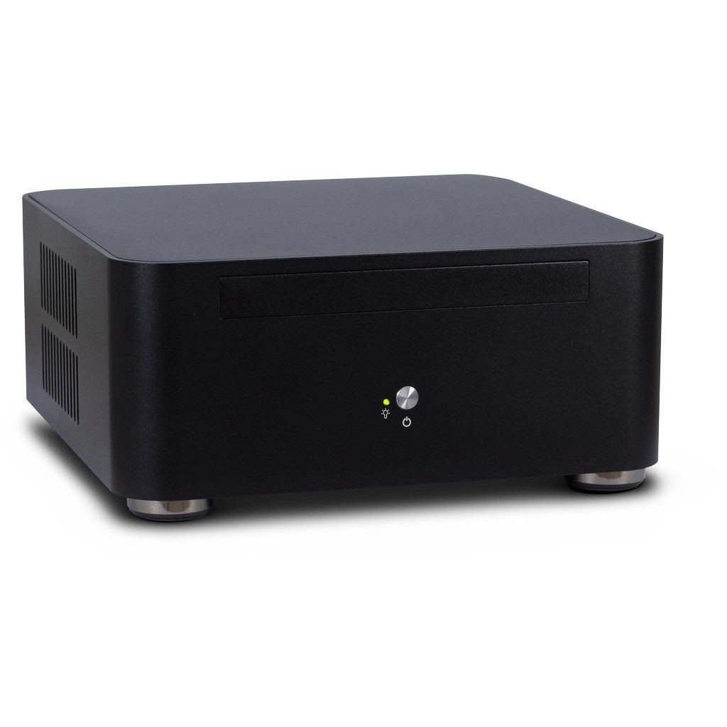 Inter-Tech Geh ITX A80S mit 60 W Netzteil, schwarz