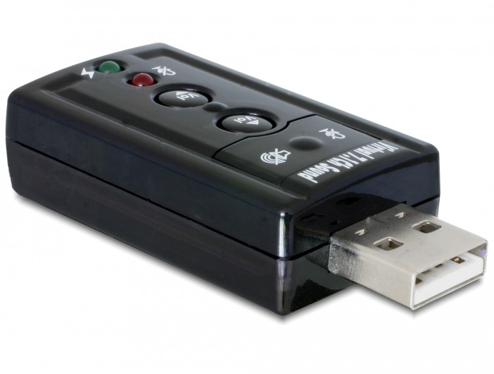 DeLOCK 63926 audio card 7.1 channels USB - DeLOCK 63926, 7.1 channels,