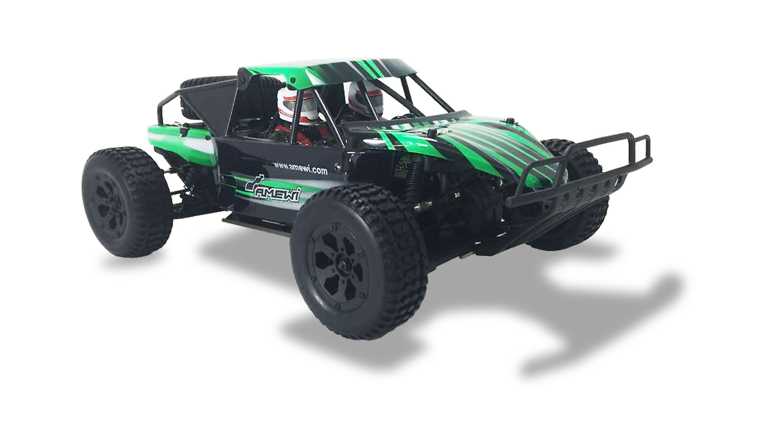 Amewi RC Buggy Dune Breaker 4WD 1:10 RTR schwarz/grün /14+