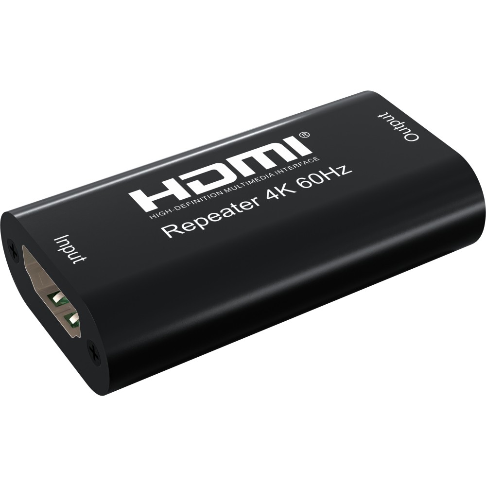 Techly HDMI 2.0 4K UHD 3D Repeater Up to 40m - Techly HDMI 2.0 4K UHD