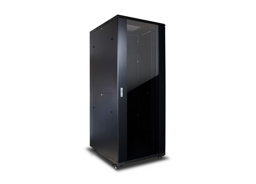 Inter-Tech 88887257 rack cabinet 42U Freestanding rack Black - Inter-